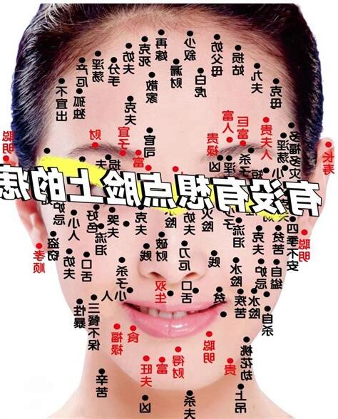 嘴唇上方 痣